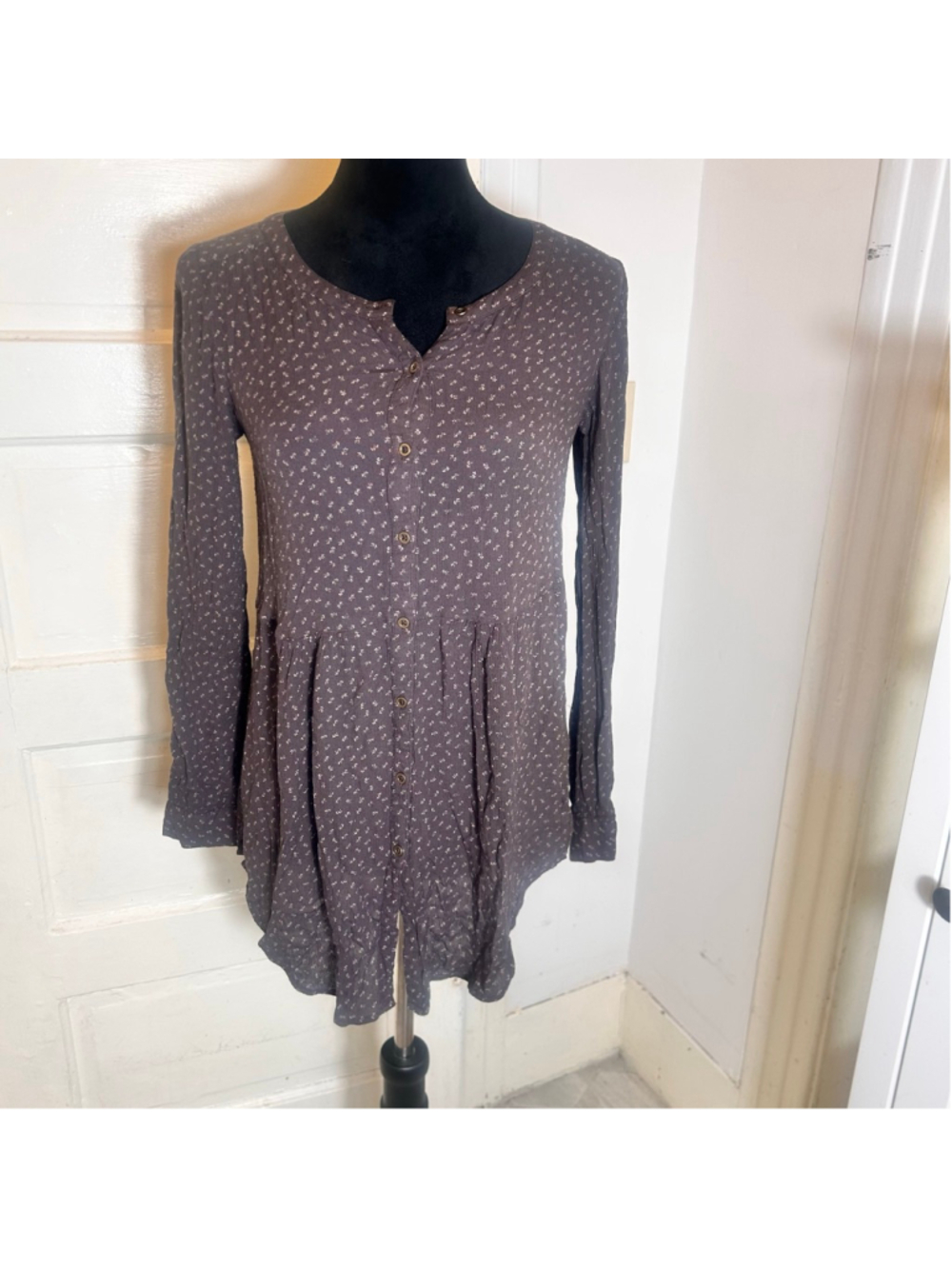 FatFace Tunic Top 
Size 6 Floral Prairie Farmhouse Casual Lightweight